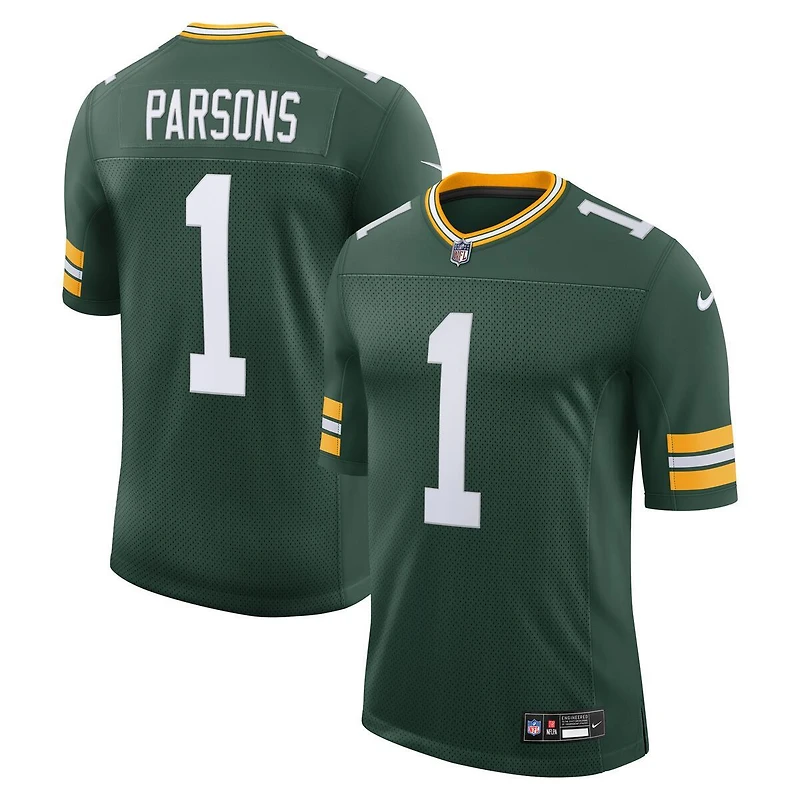 Green Bay Packers Micah Parsons Nike Vapor F.U.S.E Stitched Limited Jersey
