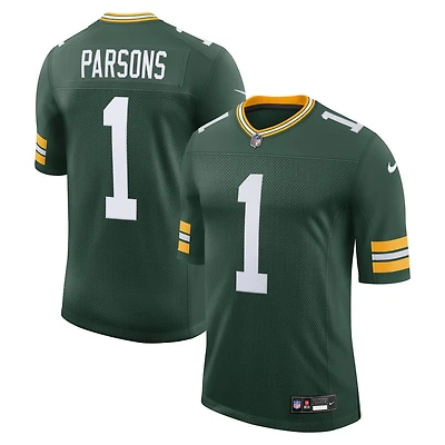 Green Bay Packers Micah Parsons Nike Vapor F.U.S.E Stitched Limited Jersey