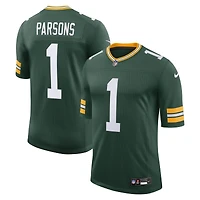Green Bay Packers Micah Parsons Nike Vapor F.U.S.E Stitched Limited Jersey