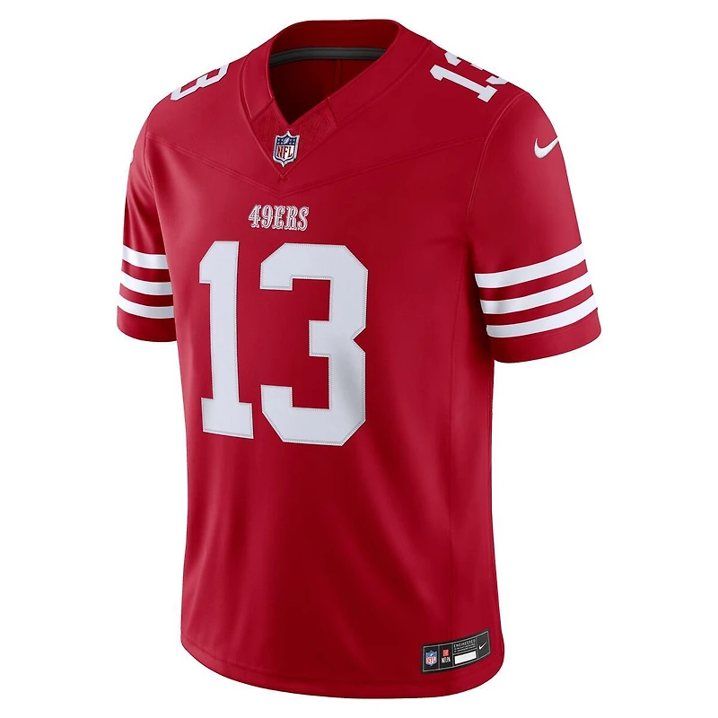 San Francisco 49ers Brock Purdy Scarlet Nike Vapor F.U.S.E Stitched Limited Jersey