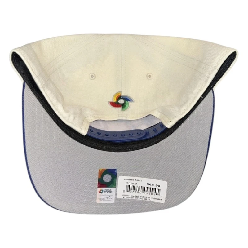 Puerto Rico X USA Chrome and Royal New Era 9FIFTY A-Frame Snapback Hat