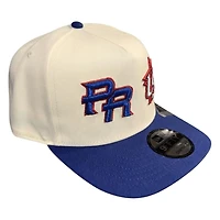 Puerto Rico X USA Chrome and Royal New Era 9FIFTY A-Frame Snapback Hat