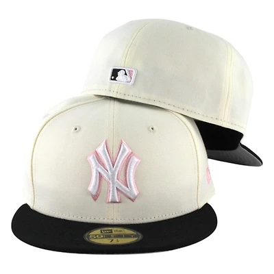 New York Yankees Chrome Pink Era 59FIFTY Fitted Hat