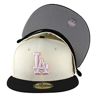 Los Angeles Dodgers Chrome Pink New Era 59FIFTY Fitted Hat