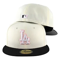 Los Angeles Dodgers Chrome Pink New Era 59FIFTY Fitted Hat