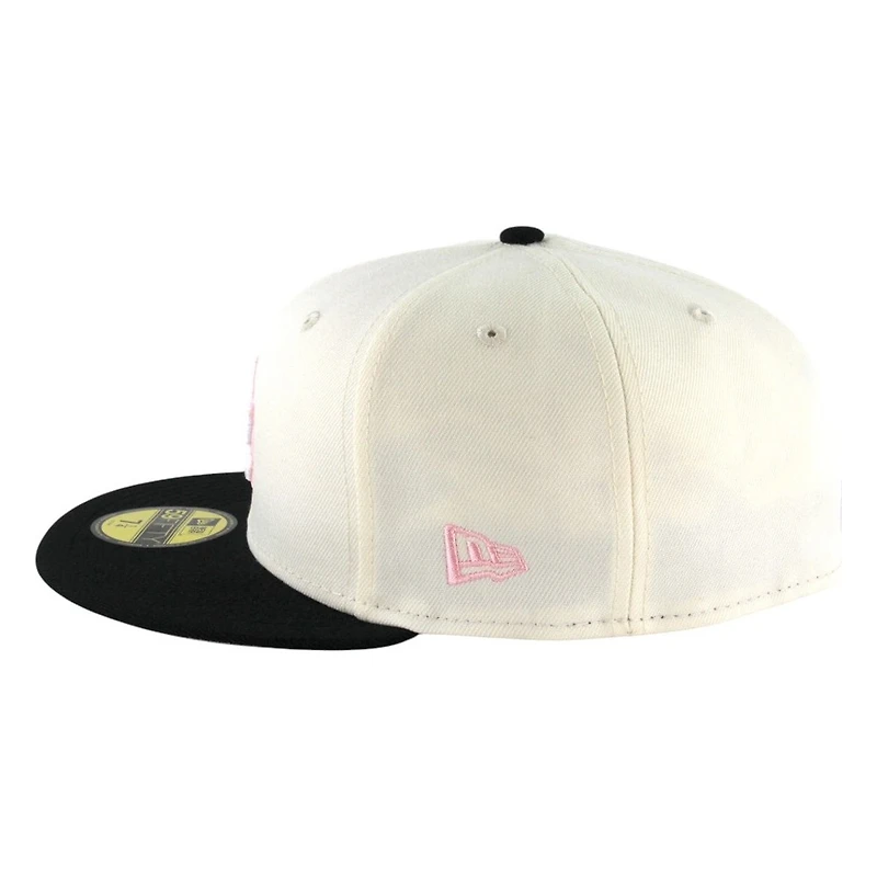 Los Angeles Dodgers Chrome Pink New Era 59FIFTY Fitted Hat