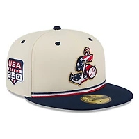 Stockton Ports 2026 Fourth of July USA 250 Patch New Era 59FIFTY Fitted Hat