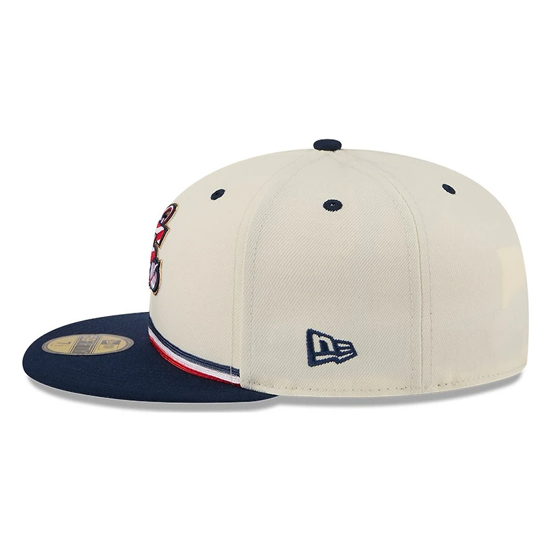 Stockton Ports 2026 Fourth of July USA 250 Patch New Era 59FIFTY Fitted Hat