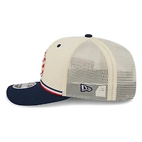 San Diego Padres 2026 Fourth of July USA 250 Patch New Era 9SEVENTY Trucker Adjustable Snapback Hat