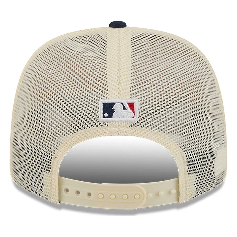 San Diego Padres 2026 Fourth of July USA 250 Patch New Era 9SEVENTY Trucker Adjustable Snapback Hat