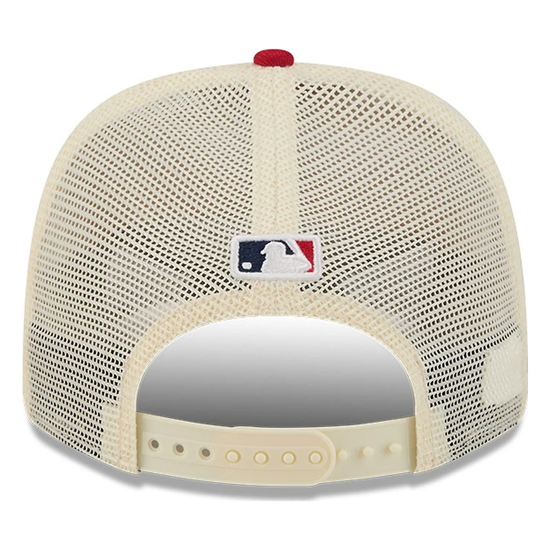 Boston Red Sox 2026 Fourth of July USA 250 Patch New Era 9SEVENTY Trucker Adjustable Snapback Hat