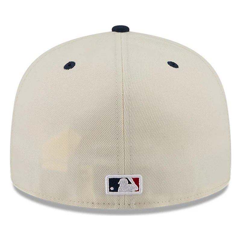 Chicago Cubs 2026 Fourth of July USA 250 Patch New Era 59FIFTY Fitted Hat