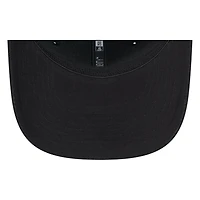 Chicago White Sox Black Wordmark Roper 9SEVENTY Snapback Hat