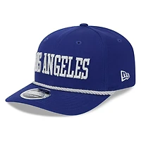 Los Angeles Dodgers Royal Blue Wordmark Roper 9SEVENTY Snapback Hat