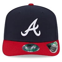 Atlanta Braves Navy Player Replica New Era 9SEVENTY Stretch Snapback Hat