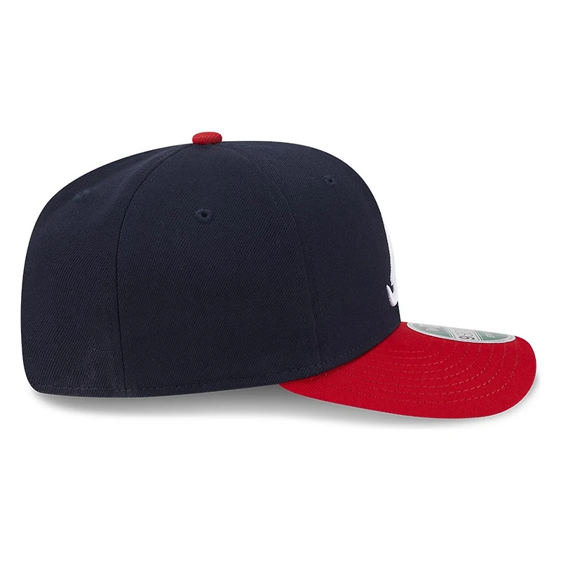 Atlanta Braves Navy Player Replica New Era 9SEVENTY Stretch Snapback Hat