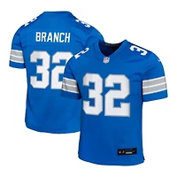 Youth Detroit Lions Brian Branch Blue Nike Game Jersey