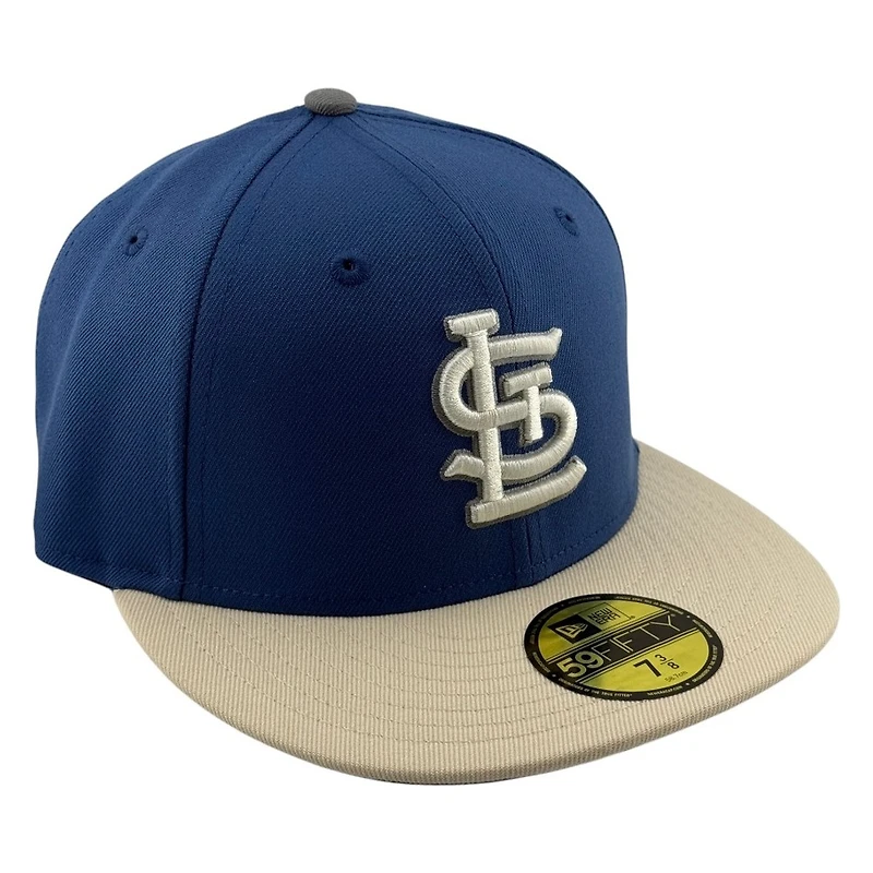 St. Louis Cardinals Royal Blue Cream New Era 59FIFTY Fitted Hat