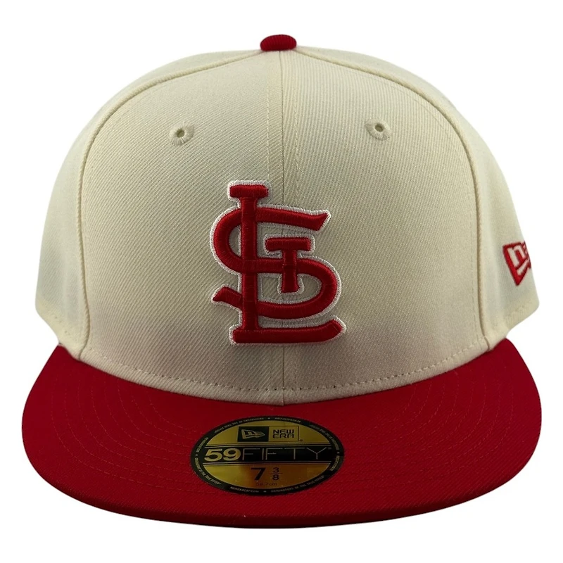 St. Louis Cardinals Cream and Red New Era 59FIFTY Fitted Hat