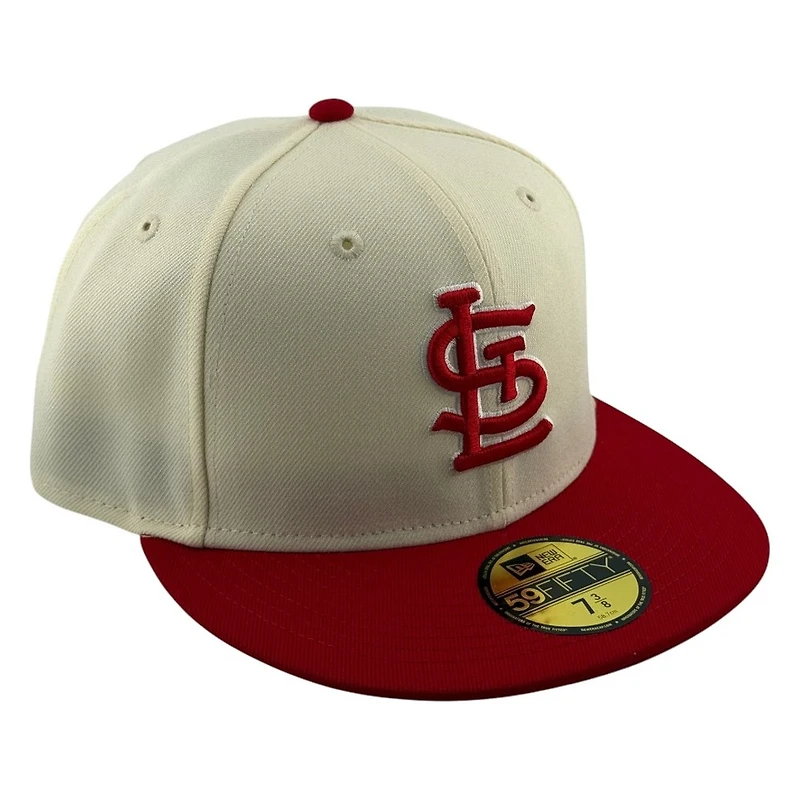St. Louis Cardinals Cream and Red New Era 59FIFTY Fitted Hat