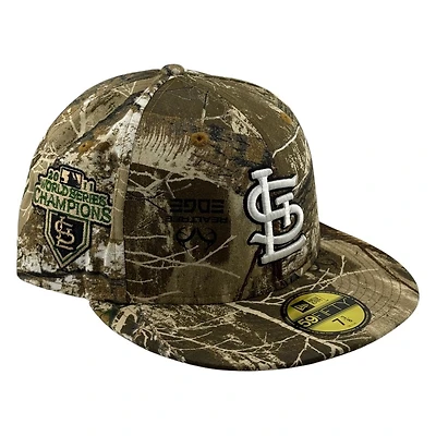 St. Louis Cardinals Camo 2011 World Series Champions Patch New Era 59FIFTY Fitted Hat