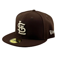 St. Louis Cardinals Brown New Era 59FIFTY Fitted Hat