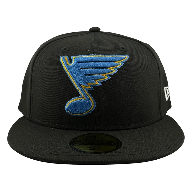 St. Louis Blues Black Blue Note New Era 59FIFTY Fitted Hat