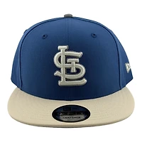 St. Louis Cardinals Royal Blue and Tan STL New Era 9FIFTY Snapback Hat