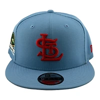 St. Louis Cardinals Light Blue Sportsman’s Park Patch New Era 9FIFTY Snapback Hat