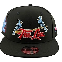 St. Louis Cardinals Light Blue and The Lou New Era 9FIFTY Snapback Hat