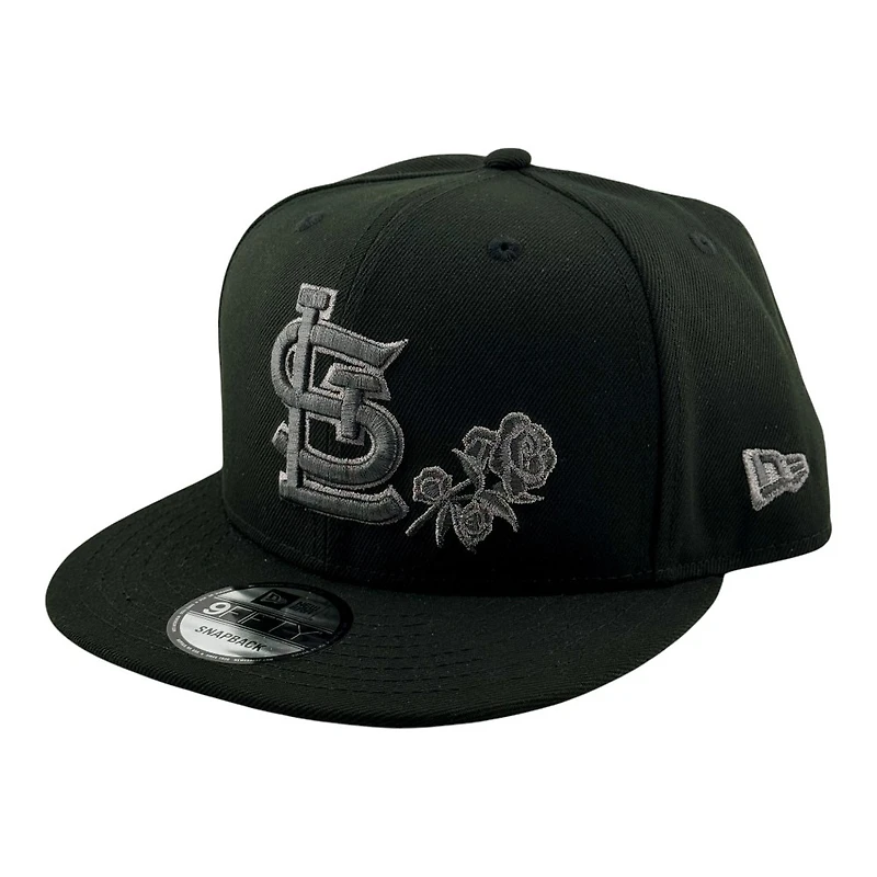 St. Louis Cardinals and Grey STL Rose New Era 9FIFTY Snapback Hat