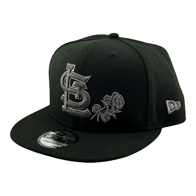 St. Louis Cardinals and Grey STL Rose New Era 9FIFTY Snapback Hat