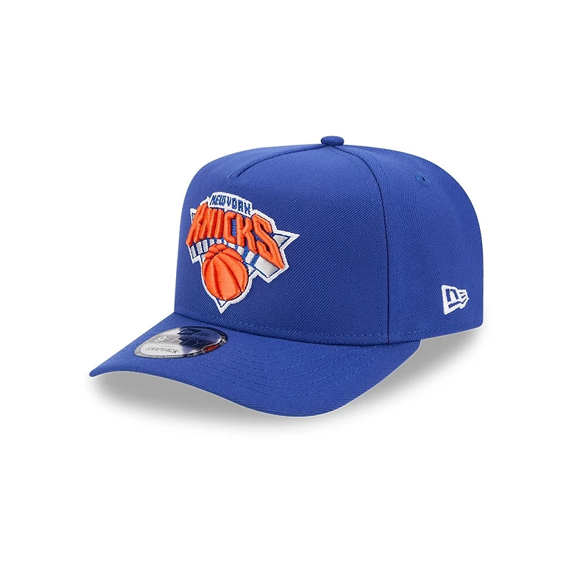 New York Knicks Royal Blue Eastern Conference Patch New Era 9FIFTY A-Frame Snapback Hat