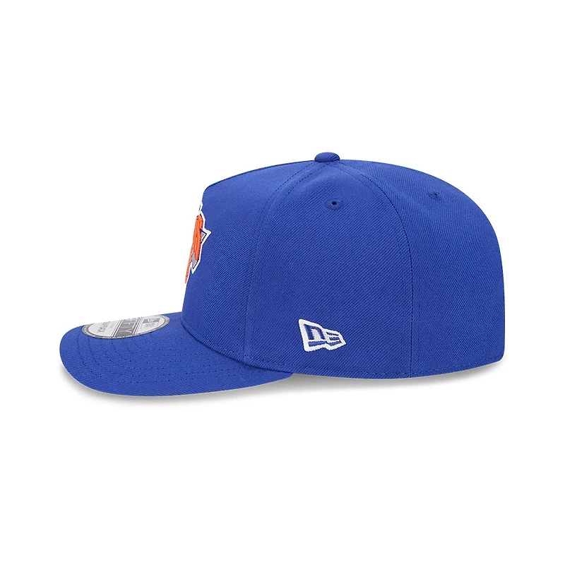 New York Knicks Royal Blue Basic New Era 9FIFTY A-Frame Snapback Hat