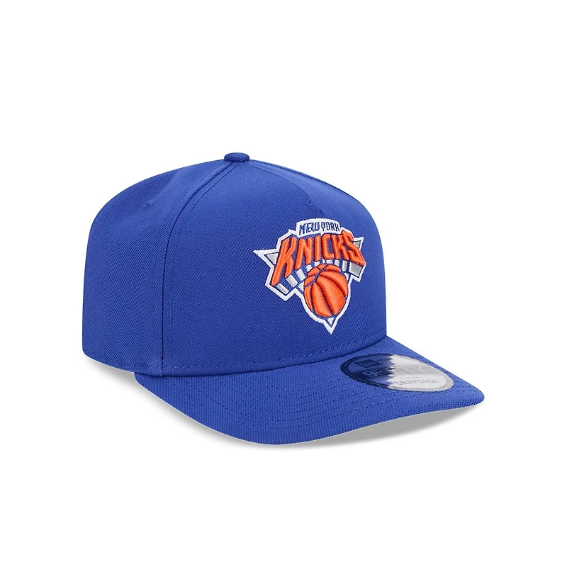 New York Knicks Royal Blue Basic New Era 9FIFTY A-Frame Snapback Hat
