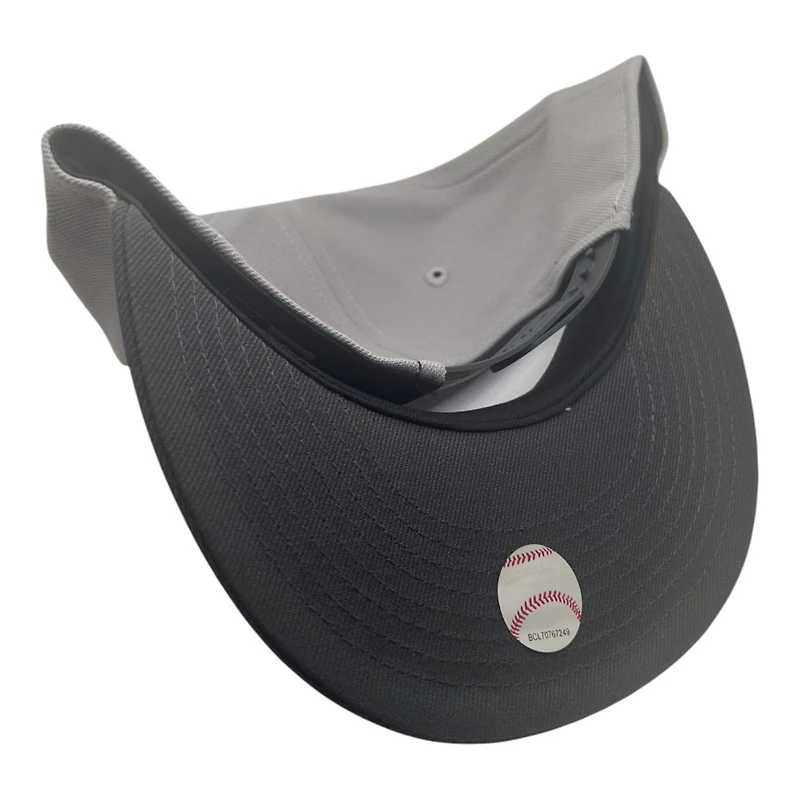 Philadelphia Phillies Light Grey and Dark Grey Citizens Bank Park 20th Anniversary Patch New Era 9FIFTY Snapback Hat