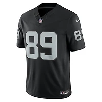Las Vegas Raiders Brock Bowers Black Nike Vapor F.U.S.E Stitched Limited Jersey