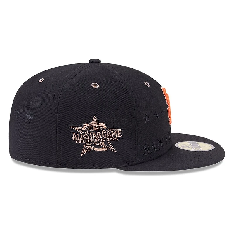 San Francisco Giants Black 2026 All-Star Game New Era 59FIFTY Fitted Hat