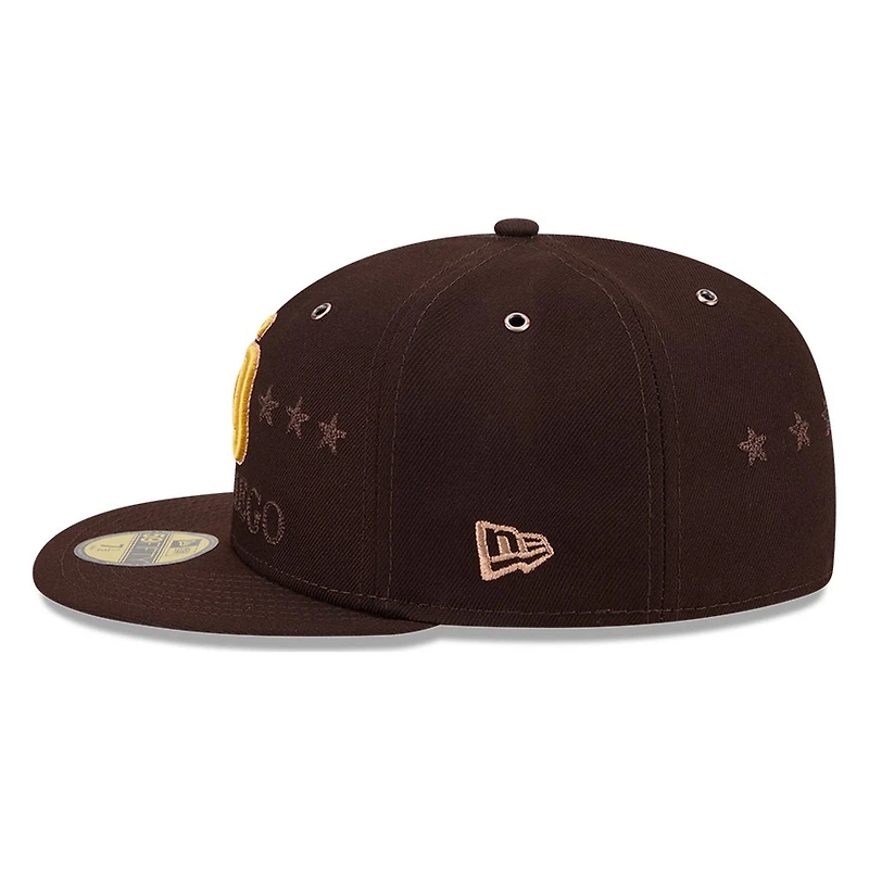 San Diego Padres Brown 2026 All-Star Game New Era 59FIFTY Fitted Hat