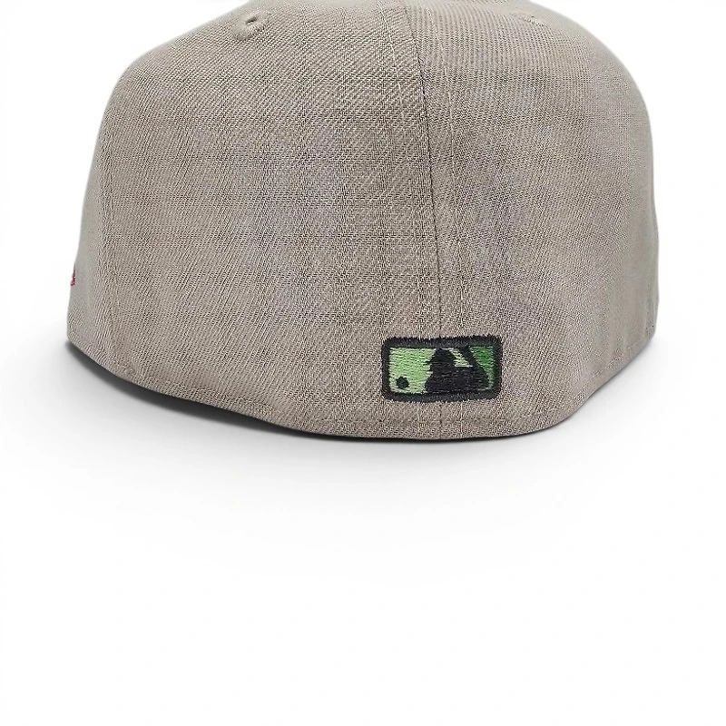 Los Angeles Dodgers Stone Storm Gray 2T Leon the Lab Tokoyo Series Patch Mountian Pine Green UV New Era 59FIFTY Fitted Hat