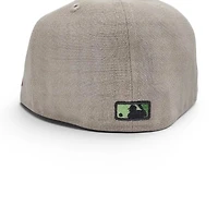 Los Angeles Dodgers Stone Storm Gray 2T Leon the Lab Tokoyo Series Patch Mountian Pine Green UV New Era 59FIFTY Fitted Hat