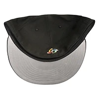 Venezuela Black WBC Flag Side Patch New Era 59FIFTY Fitted Hat