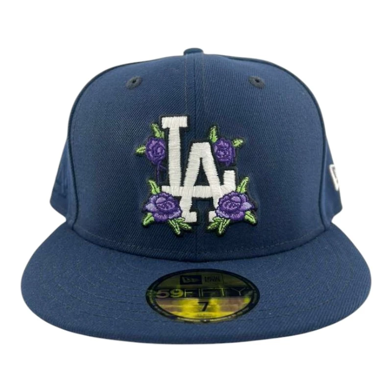 Los Angeles Dodgers Oceanside Lavender Rose Father's Day Collection UV New Era 59FIFTY Fitted Hat