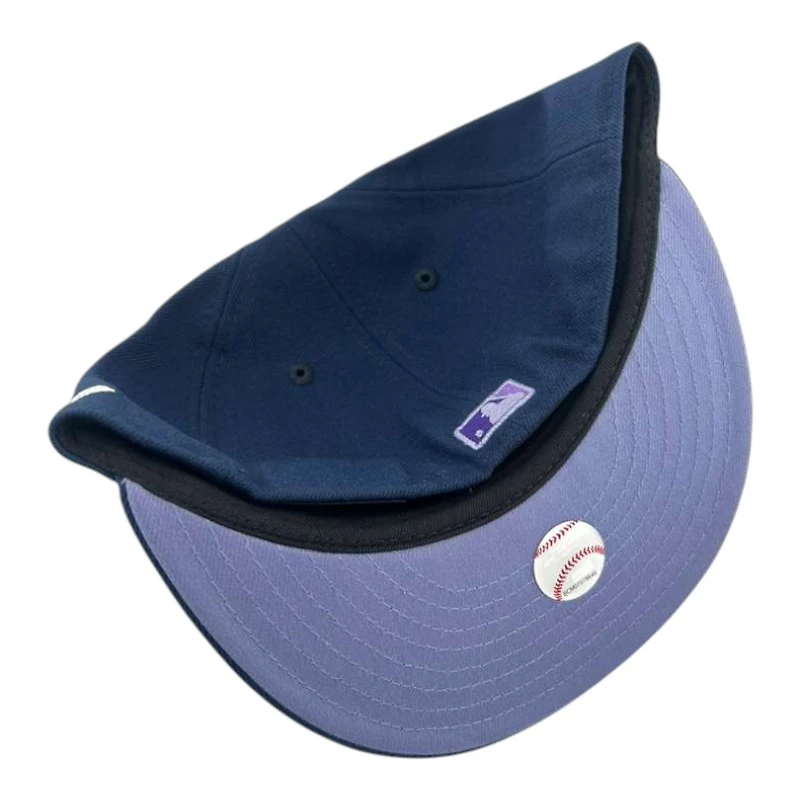 Los Angeles Dodgers Oceanside Lavender Rose Father's Day Collection UV New Era 59FIFTY Fitted Hat
