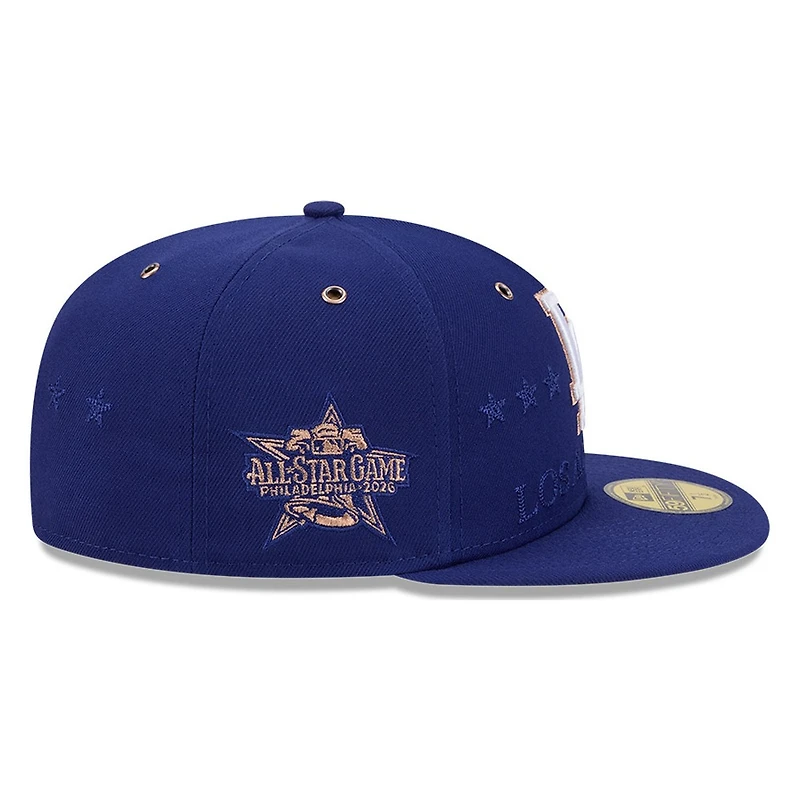 Youth Los Angeles Dodgers Royal Blue 2026 All-Star Game New Era 59FIFTY Fitted Hat