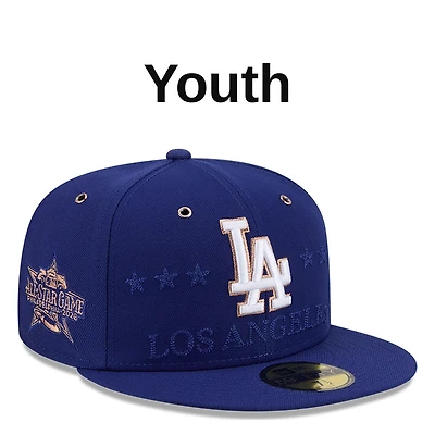 Youth Los Angeles Dodgers Royal Blue 2026 All-Star Game New Era 59FIFTY Fitted Hat