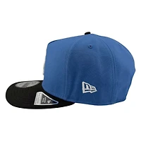 Los Angeles Dodgers Indigo and Black New Era 9FIFTY A-Frame Snapback Hat
