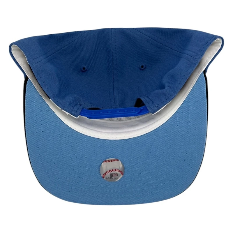 Los Angeles Dodgers Indigo and Black New Era 9FIFTY A-Frame Snapback Hat