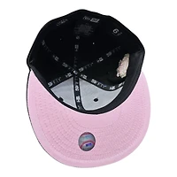 San Francisco Giants Black and Gold Gigantes Patch Pink UV New Era 59FIFTY Fitted Hat