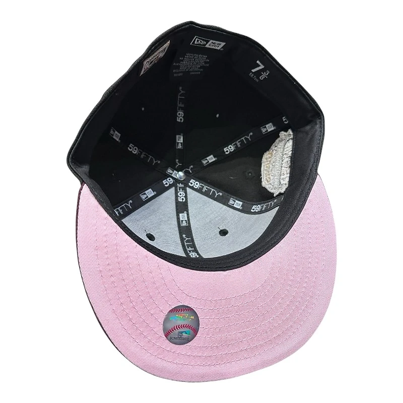 San Francisco Giants Black and Maroon 1984 ASG Patch Pink UV New Era 59FIFTY Fitted Hat